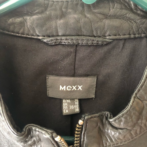 Mexx Leather Jacket - Picture 6 of 7